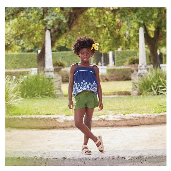 Janie and Jack BORDER PRINT TANK TOP- 6 - Picture 9 of 12